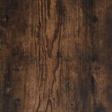  Stranska mizica dimljeni hrast 40x40x40 cm inženirski les, (20712455) | Shoptok.si