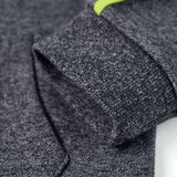 Dječja majica s kapuljačom i patentnim zatvaračem siva prošarana 104 | shoptok.hr
