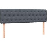 vidaXL Box spring posteljni z vzmetnico temno siv 160x210 cm žamet | Shoptok.si