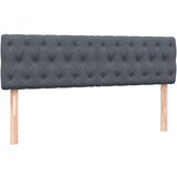 vidaXL Krevet s oprugama i madracem tamnosivi 160x210 cm baršunasti | shoptok.hr