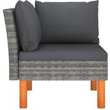 Maison Chic Kotni kavč - Sofa - Kanape poli ratan in trden evkaliptusov les, (21727083) Cene