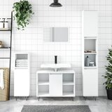 vidaXL Kupaonski ormarić bijeli 80 x 33 x 60 cm od konstruiranog drva Cijene