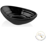  Oval posuda za sos /melamin-crna boja/ -75ml Cijene