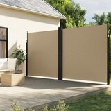 Maison Chic Zložljiva stranska tenda - Senčniki bež 200x1000 cm, (22039876) | Shoptok.si