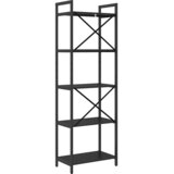  Polica Crni hrast 56 x 34 x 171 cm Konstruirano drvo | shoptok.hr