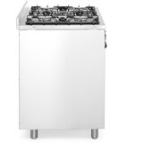 Hendi Gasni šporet - 5 gorionika sa električnom rernom, Kitchen Line, Srebrna, 230V/2900W, 14,3kW, 900x653x(H)900mm | Eponuda.com