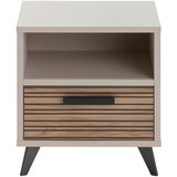 XORA NOČNA OMARICA, bež, barve hrasta | Shoptok.si