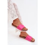 Boto Ladies sandals on cork platform with decorative detail fuchsia Vessira | ePonuda.com