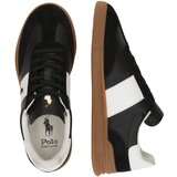 Polo Ralph Lauren Niske tenisice 'HRT AERA' crna / bijela | shoptok.hr