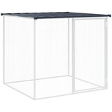  Kavez za kokoši s krovom antracit 103x98x90 cm pocinčani čelik | shoptok.hr