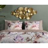 Descanso Siva/rjava enojna/podaljšana posteljnina iz bombažnega satena 140x220 cm Colinda – | Shoptok.si
