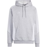 Adidas Sportska sweater majica 'Tiro 24' siva melange / bijela | shoptok.hr