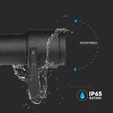  LED Spoljna svetiljka LED/12W/100-240V IP65 4000K crna | Eponuda.com