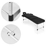 Modern Home Aluminijumski masažni i rehabilitacioni sto, 3-sekcioni, sklopivi u kofer + torba | ePonuda.com