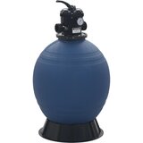  Pješčani filtar za bazen s ventilom sa 6 položaja plavi 560 mm | shoptok.hr