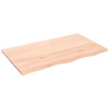 vidaXL Zidna polica 100 x 60 x 2 cm od neobrađene masivne hrastovine Cijene