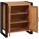  Noćni ormar Smeđa 66 x 35 x 76 cm Masivno bagremovo drvo | Eponuda.com