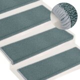  Preproge za stopnice 15 kosov 65x21x4 cm modre, (20668788) | Shoptok.si