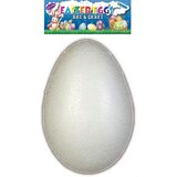  Uskršnje dekorativno jaje za oslikavanje FEA-012 13cm belo | ePonuda.com