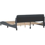  Okvir za krevet Dover tamno sivi 180x200 cm baršun | Shoptok.si