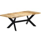 Furnova Jedilna miza 200x100x75 cm trden mangov les, (21946621) Cene
