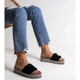 D/CEO Black sandals on a block heel Millo | shoptok.hr