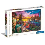 Clementoni Zalazak sunca na Manhattanu HQC puzzle 3000 dijelova - | shoptok.hr