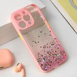  Torbica frame glitter za iphone 15 pro 6.1 roze Cene