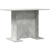  Blagovaonski Stol Betonske Sive Boje 110x60x75 cm Konstruirano Drvo | shoptok.hr