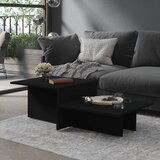 vidaXL stolić za kavu crni 111,5 x 50 x 33 od konstruiranog drva | shoptok.hr