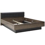 CARRYHOME Postelja Baveno, Barva Hrasta, Črna, 180x200 | Shoptok.si