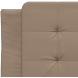  Okvir kreveta bez madraca Zadar cappuccino boje 80 x 200 cm od umjetne kože | Eponuda.ba