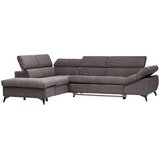 Stylife sedežna garnitura, mikrovlakna sivorjava | Shoptok.si