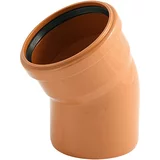 PVC Cevno koleno za kanalizacijsko cev, FunkeGruppe (nazivna širina: 125 mm, kot kolena: 30 °)