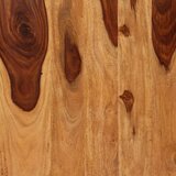  Blagovaonski Stol od Masivnog Drva Šišam i Čelika 180 cm | shoptok.hr