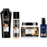 Schwarzkopf gliss set proizvoda za negu kose ultimative repair, 4 komada