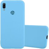 Cadorabo Case, združljiv s Huawei v Candy Blue - Zaščitni pokrov, narejen iz fleksibilnega silikona TPU, (20572033) | Shoptok.si