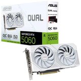 Asus dual rtx 5060 nvd/ 8GB/ GDDR7/ 128bit/ bela graficka karta DUAL-RTX5060-O8G-WHI Cene
