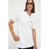 Levi's Polo majica za muškarce, boja: bijela, s aplikacijom