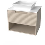 Pino Art ormarić piedra 60 tamni bež hor compact 2005 sa umivaonikom 1069 | Eponuda.com