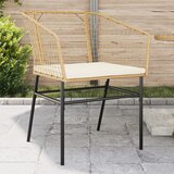 Maison Chic Vrtni stoli - Stol za vrt 2 kosa z blazinami rjav poli ratan JS1400, (21877435) | Shoptok.si