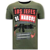 Lf Majice s kratkimi rokavi 107916225 Zelena | Shoptok.si