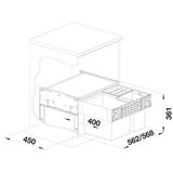 Blanco Select II XL 60/3 Sistem kanti za smeće | Eponuda.com