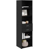  Highboard Crni hrast 50 x 42,5 x 185 cm Konstruirano drvo | shoptok.hr