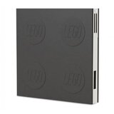 Lego SVESKA SA SISTEMOM ZA ZATVARANJE I GEL OLOVKOM: CRNA | ePonuda.com