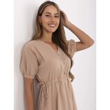 RUE PARIS Dress-217-SK-25663.02-beige | shoptok.hr