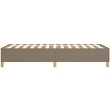  Okvir za krevet s oprugom smeđesivi 100 x 200 cm od tkanine | Eponuda.ba