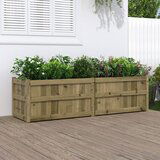 Maison Chic Vrtno cvetlično korito - Cvetlični Lonec 180x50x50 cm impregnirana borovina, (21789402) | Shoptok.si