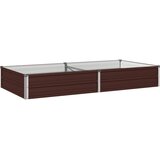  Povišeni vrtni krevet Smeđa 160 x 80 x 24 cm | shoptok.hr