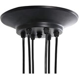 VISILICA sa 6 grla E27 crni metal | shoptok.hr